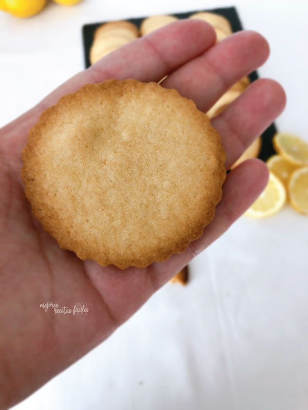 galletas de mascarpone y limón